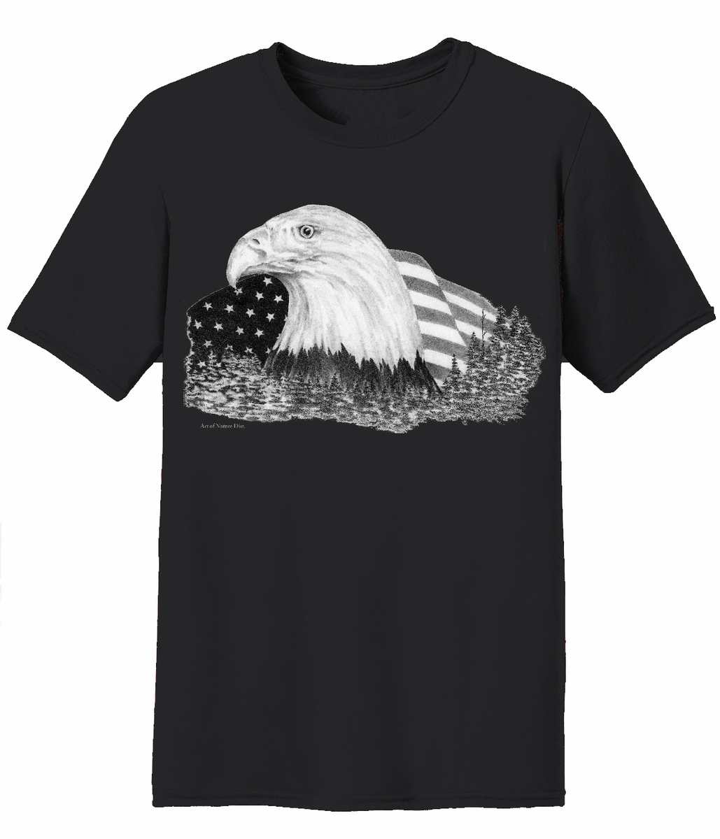vintage Eagles アートワーク Tシャツ ブラック Vintage Eagle Regular Fit Tee - Washed Black | O'Neill