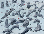 Migration- Sandhill Cranes PRINTS